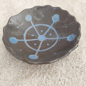 Keraminis rankų darbo dubuo „Žvaigždynas“