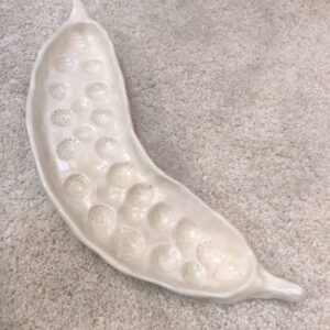 Serviravimo lėkštė „Balta ankštis“